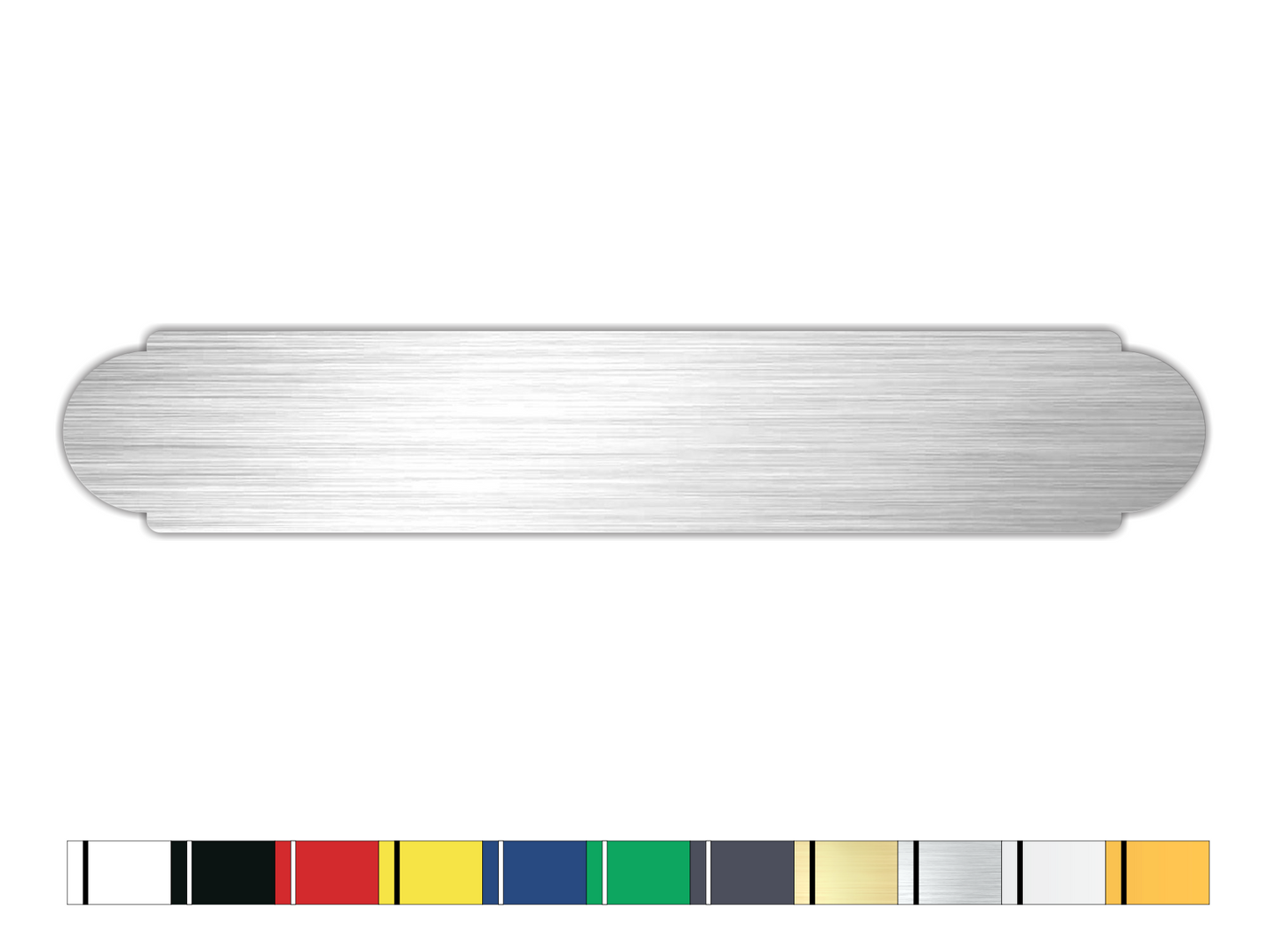 Schild Plaketten-Stil 85x15mm