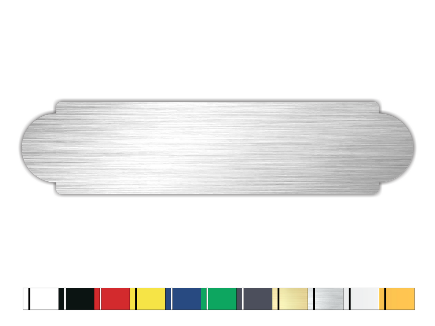 Schild Plaketten-Stil 85x20mm