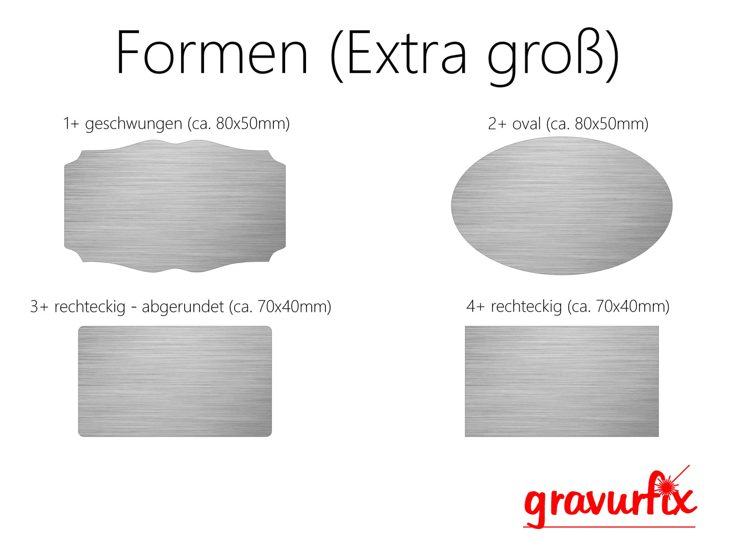 Schild Türschild Briefkastenschild Namensschild personalisiert in verschiedenen Größen und Formen