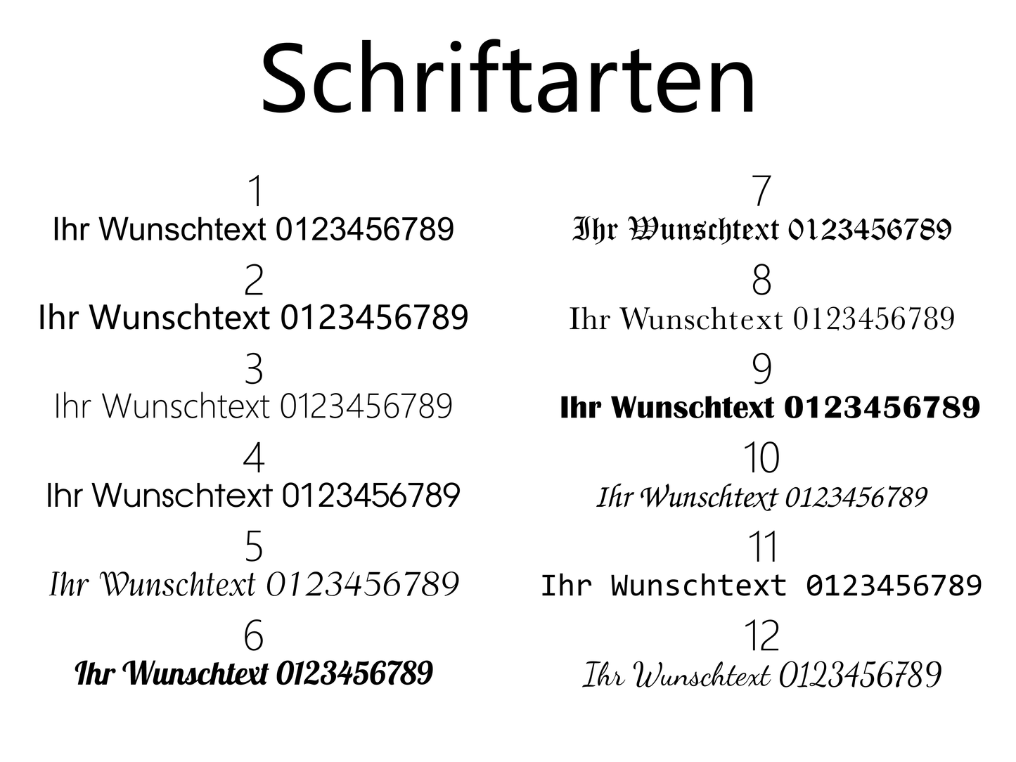 Türschild aus Holz personalisiert