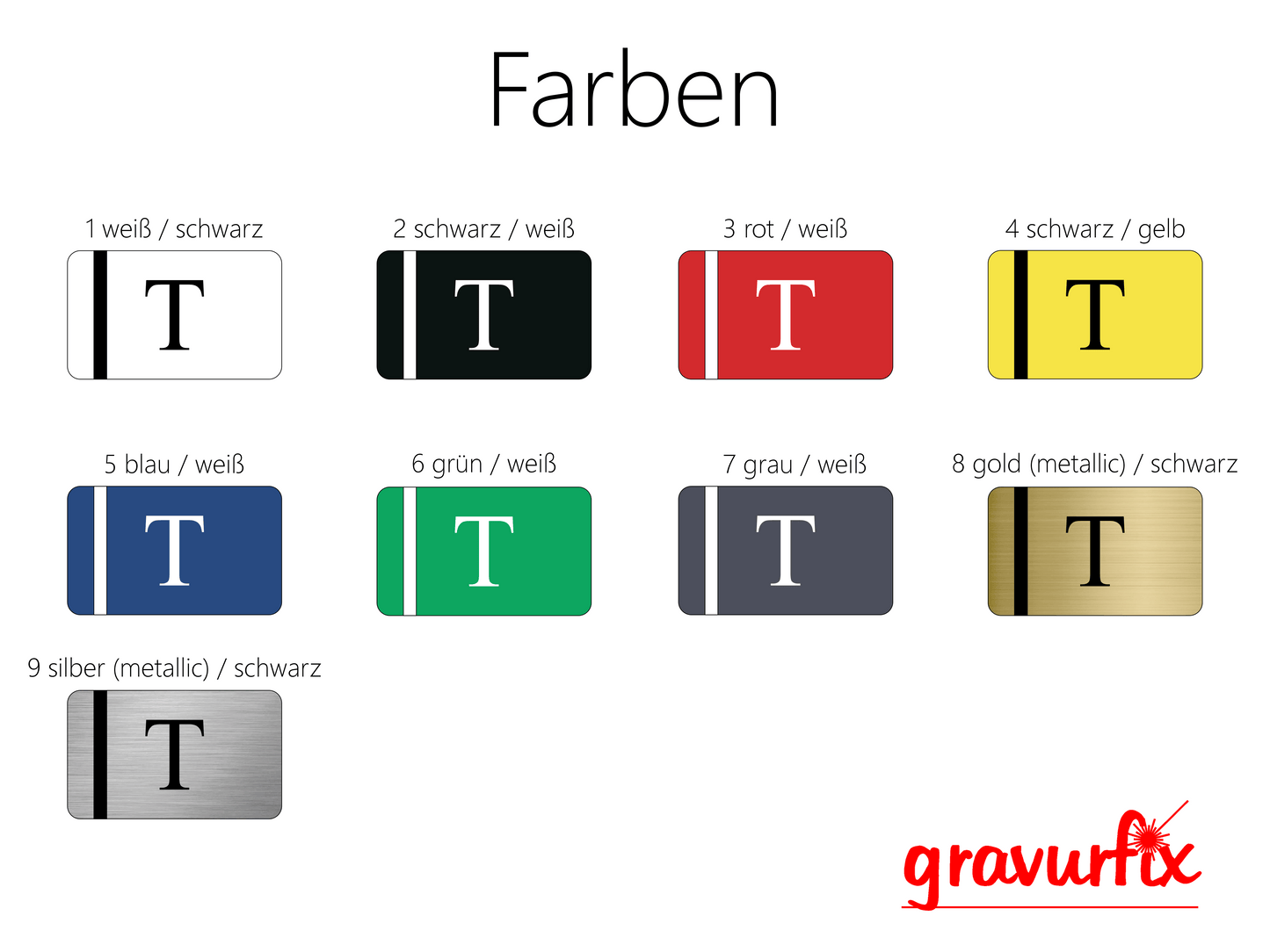 Beschriftungsschild für Kabel aller Art