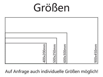 Schablone "Reserviert" für Parkplätze Stellplätze Tiefgaragen Parkhäuser